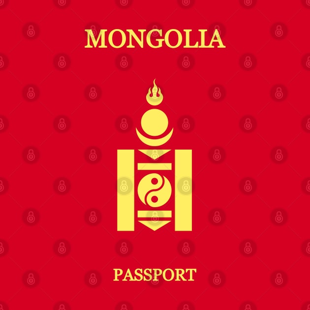 Mongolia passport by Travellers