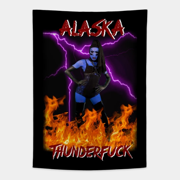 Alaska Thunderfuck Tapestry by fsketchr