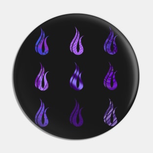 Eating Disorder Recovery Violet/Purple Sticker Pack Pin
