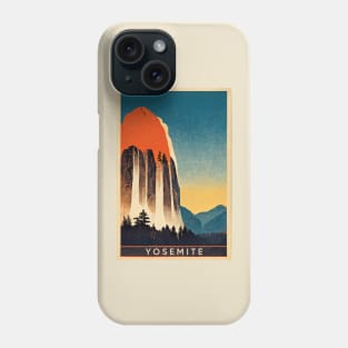 Yosemite National Park Retro Phone Case