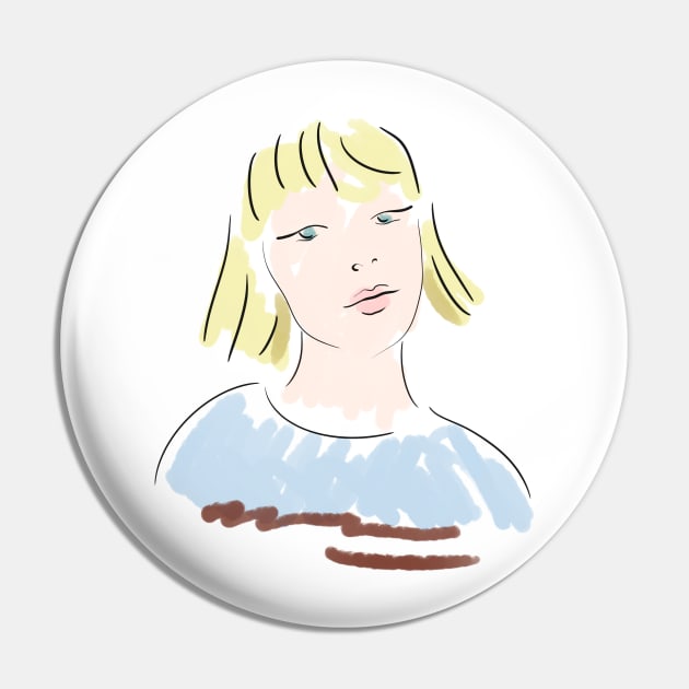 Blond Pin by Yaalala