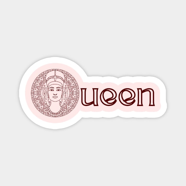 Happy mothers day queen Magnet by Mia