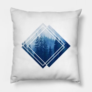 Geometric nature - Rhombus Pillow