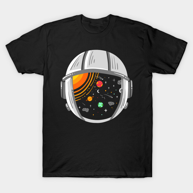 Discover Astronaut Planets Outer Space - Astronaut - T-Shirt