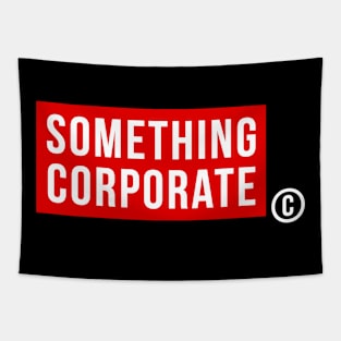 Something Corporate Logo Tapestry