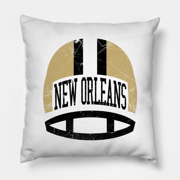 New Orleans Retro Helmet - White Pillow by KFig21