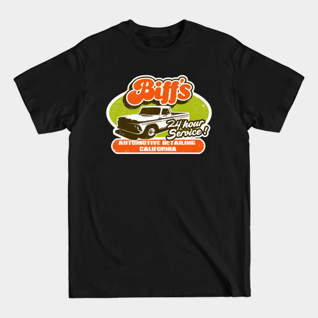 Disover Biffs Auto Detailing. - Back To The Future - T-Shirt