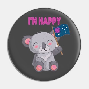 Cute Koala Animals Lover Pin