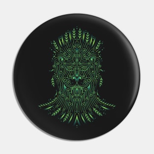 Forest Lion | Visionary Art Pin