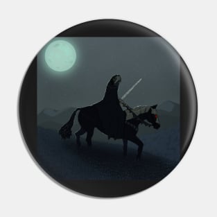 black rider Pin