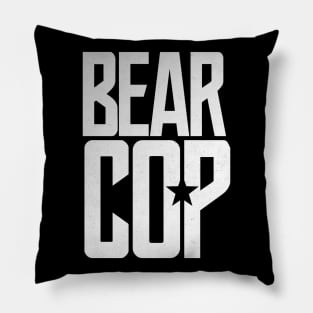 Bear Cop (JL) Pillow