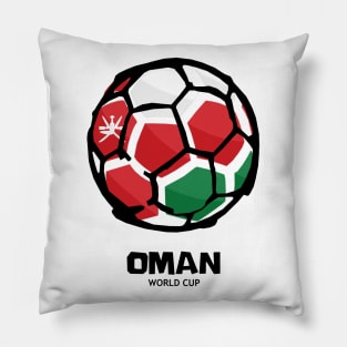 Oman Football Country Flag Pillow