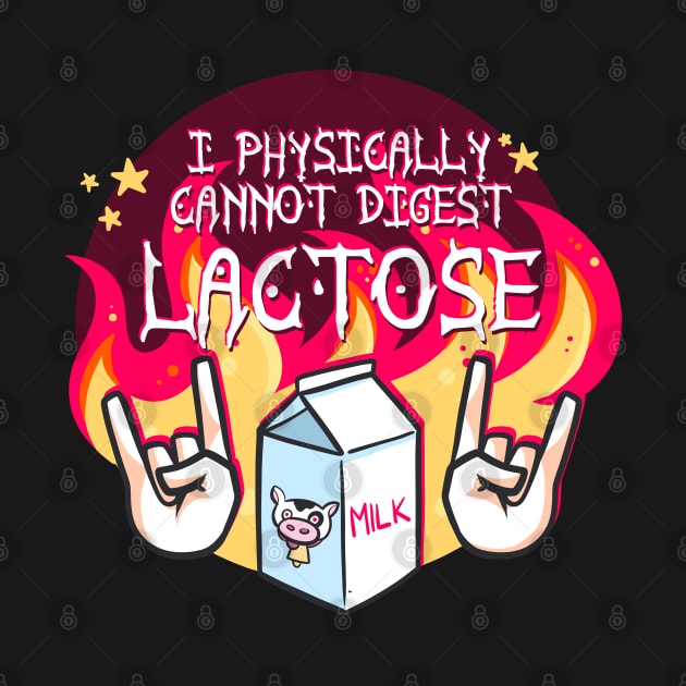 I Cannot Digest Lactose by jekylldraws