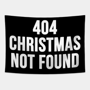 Christmas Not Found. 404 Error. Tapestry