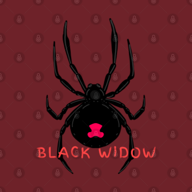 Black Widow Spider - Black Widow Spider Dangerous Women - T-Shirt
