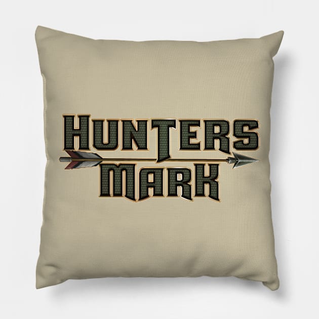 Hunters Mark Pillow by KennefRiggles