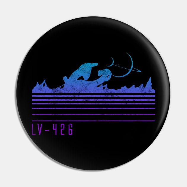 LV-426 Horizon Pin by CCDesign