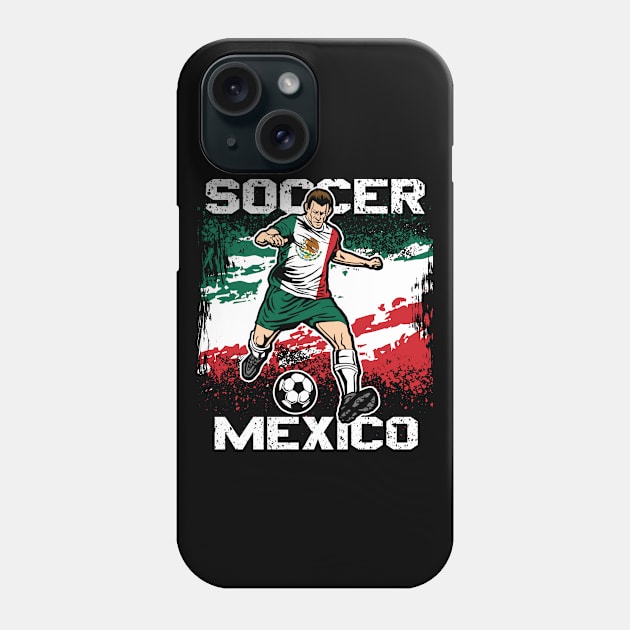 Mexico Futbol Soccer Phone Case by megasportsfan