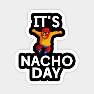 Lucha Libre funny Nacho Magnet