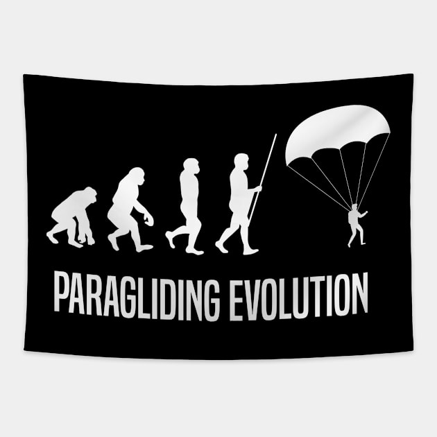 Paragliding Evolution Tapestry by WiZ Collections