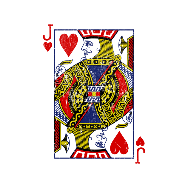 Jack of Hearts Playing Card - Jack Of Hearts - T-Shirt | TeePublic