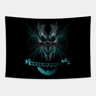 Halloween Horror t-shirts | mousaaqeeli Tapestry