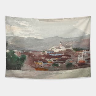 View of Santiago de Cuba by Winslow Homer Tapestry