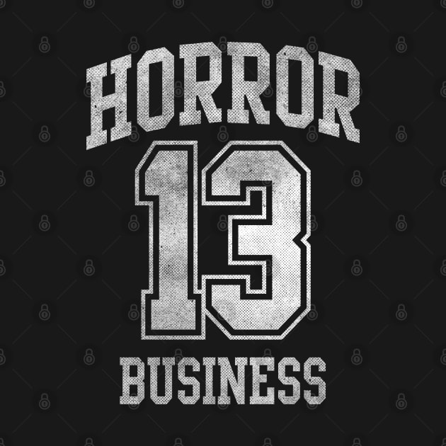 Horror Business thirteen teenager retro Gift 2020 by opippi