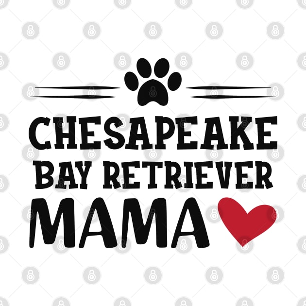 chesapeake bay retriever mama by KC Happy Shop