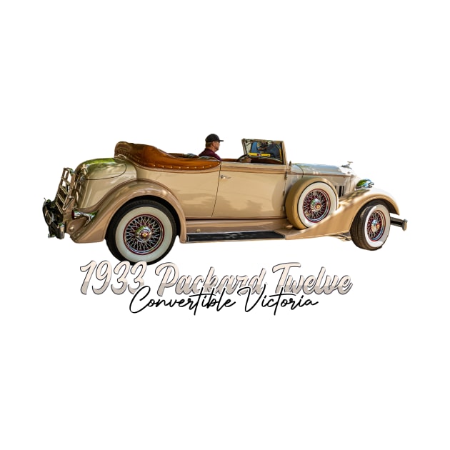 1933 Packard Twelve Convertible Victoria by Gestalt Imagery