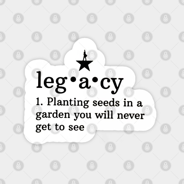 Legacy planting seeds Magnet by Prashanthmuralidharart