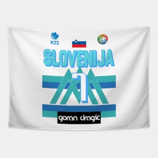 Goran Dragic Slovenija Fan Design Tapestry