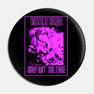 Corp-Rat-Culture Pin