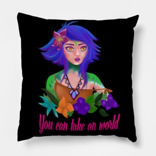 You Can Take On World Pillow