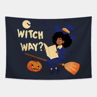 Witch Way Tapestry