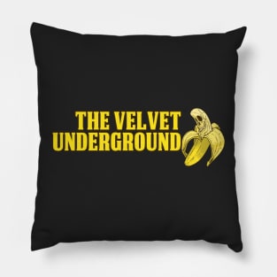 90s velvet underground Pillow