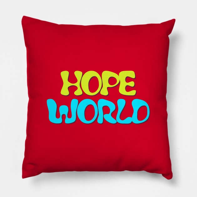 HOPE WORLD Pillow by KPOPBADA