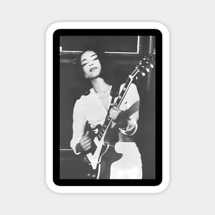 Sade Playing The Guitar Magnet