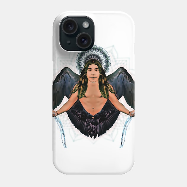 The Angel Phone Case by StrangeCircle