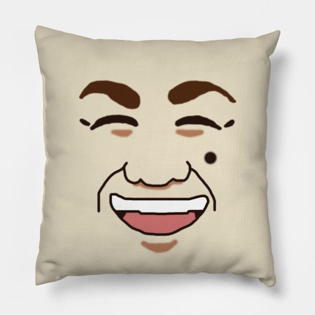 Shenmue - Yu Suzuki Face Pillow by Gekidami