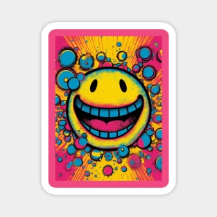 Acid House Smile Magnet