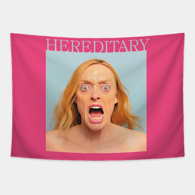 Hereditary Toni Collette Artwork Tapestry by pandas doing stuff