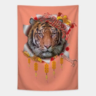 The Year of the Tiger 2022 Tapestry