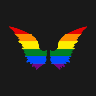 Gay Pride Wings T-Shirt