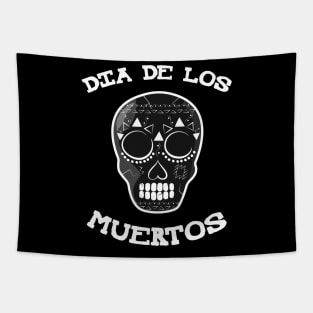 Dia de los muertos Mexican Sugar Skull Tapestry