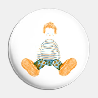 Adorable Kid Pin