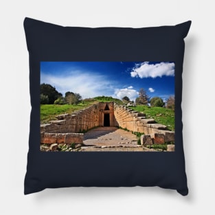 The Treasury of Atreus - Ancient Mycenae Pillow