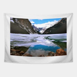 Lake Louise Victoria Glacier Alberta Canada Tapestry