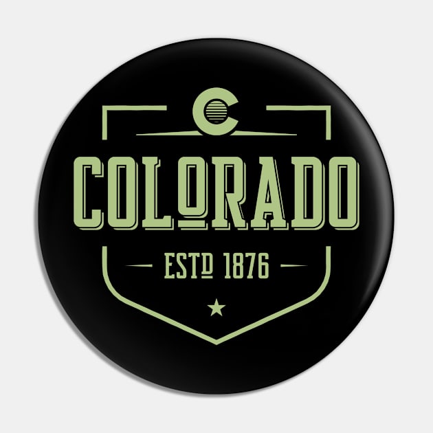 Colorado Pin by Teefold