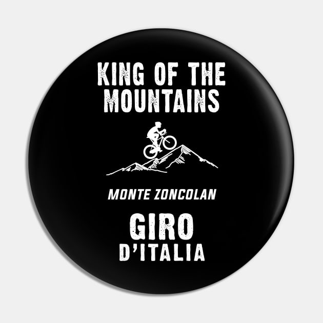 MONTE ZONCOLAN King of the mountains Giro d`Italia For The Cycling Fans Pin by Naumovski